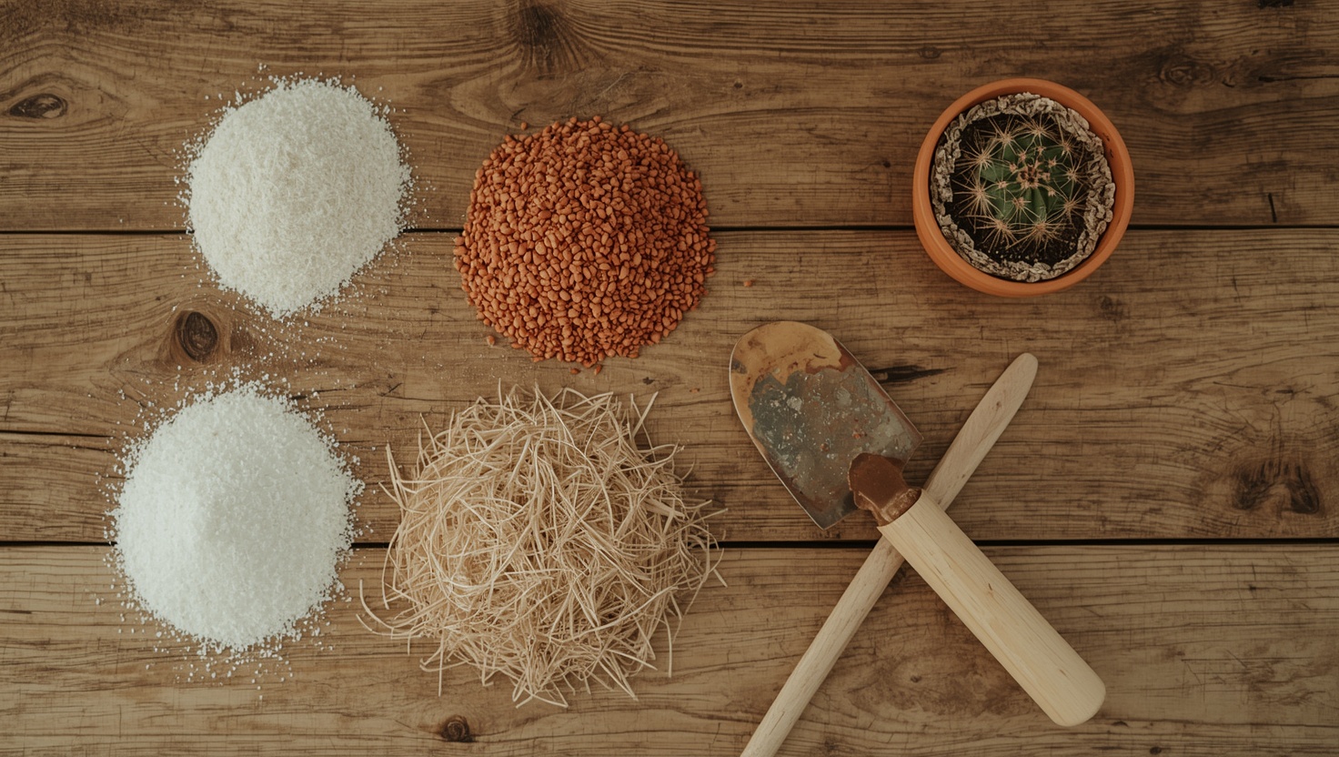 Kakteenerde selber mischen: Das perfekte Rezept für Stachelfreunde
