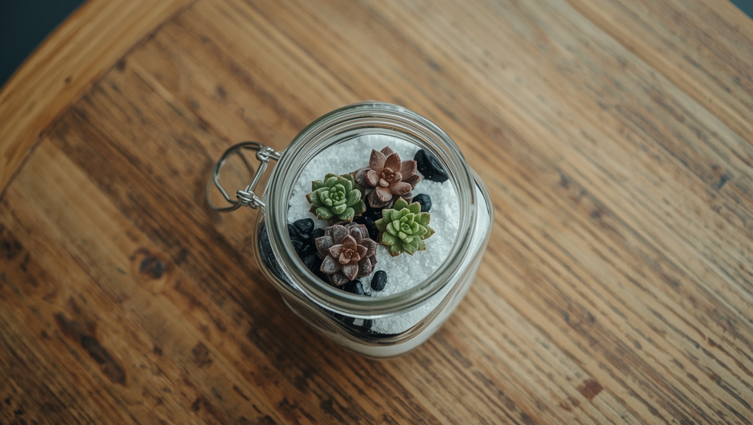 Kreative Deko-Ideen mit Sukkulenten im Glas