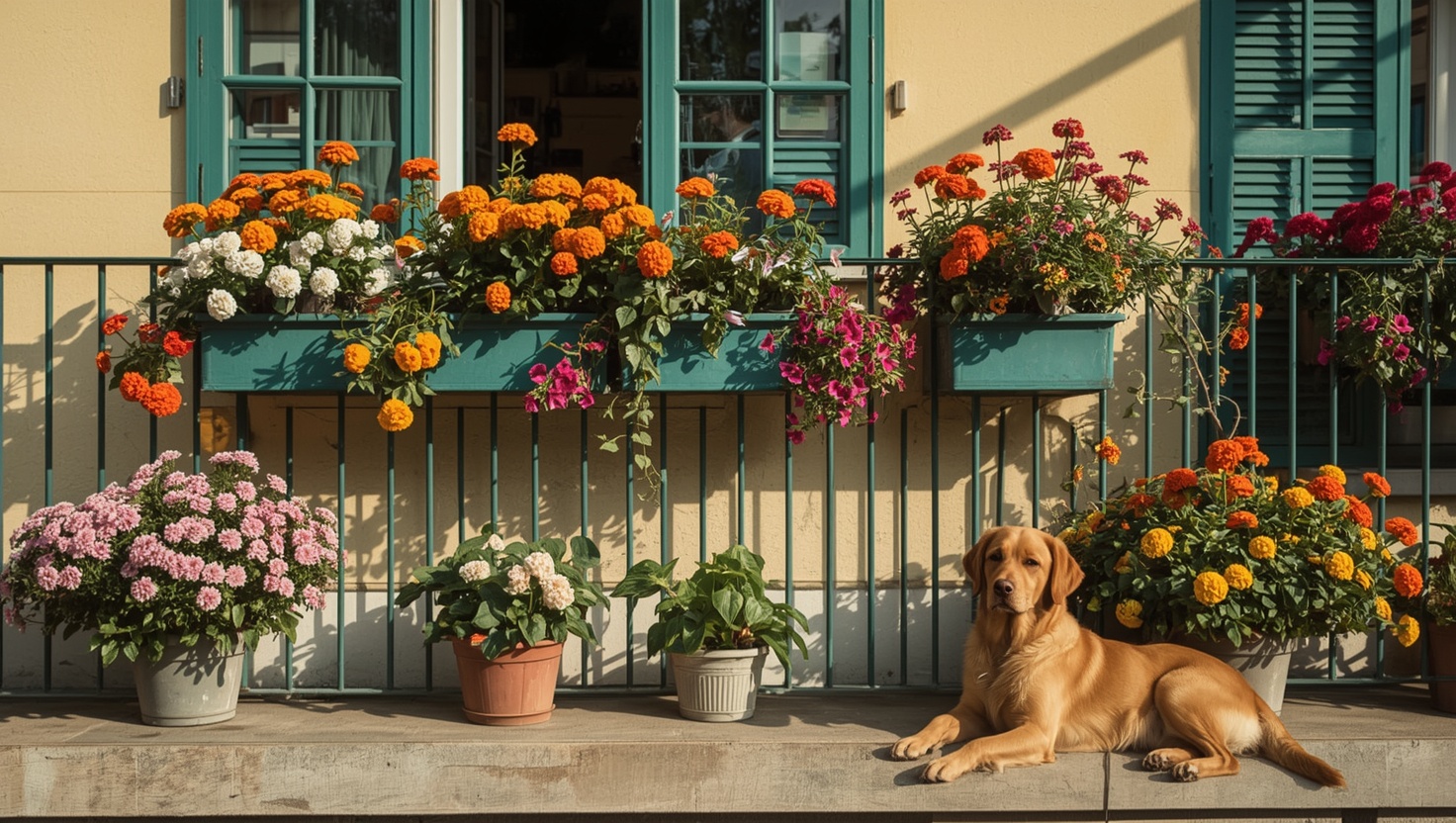 Sicher für Vierbeiner: Ungiftige Balkonpflanzen für Hunde